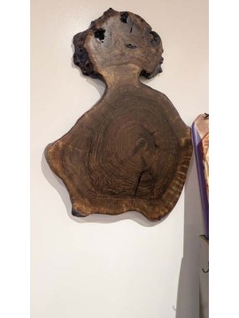 Claro Walnut Burl Art Slab