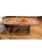 Ambrosia Maple Coffee  Table with copper epoxy